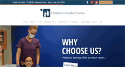 Desktop Screenshot of childrensdentalcentersf.com